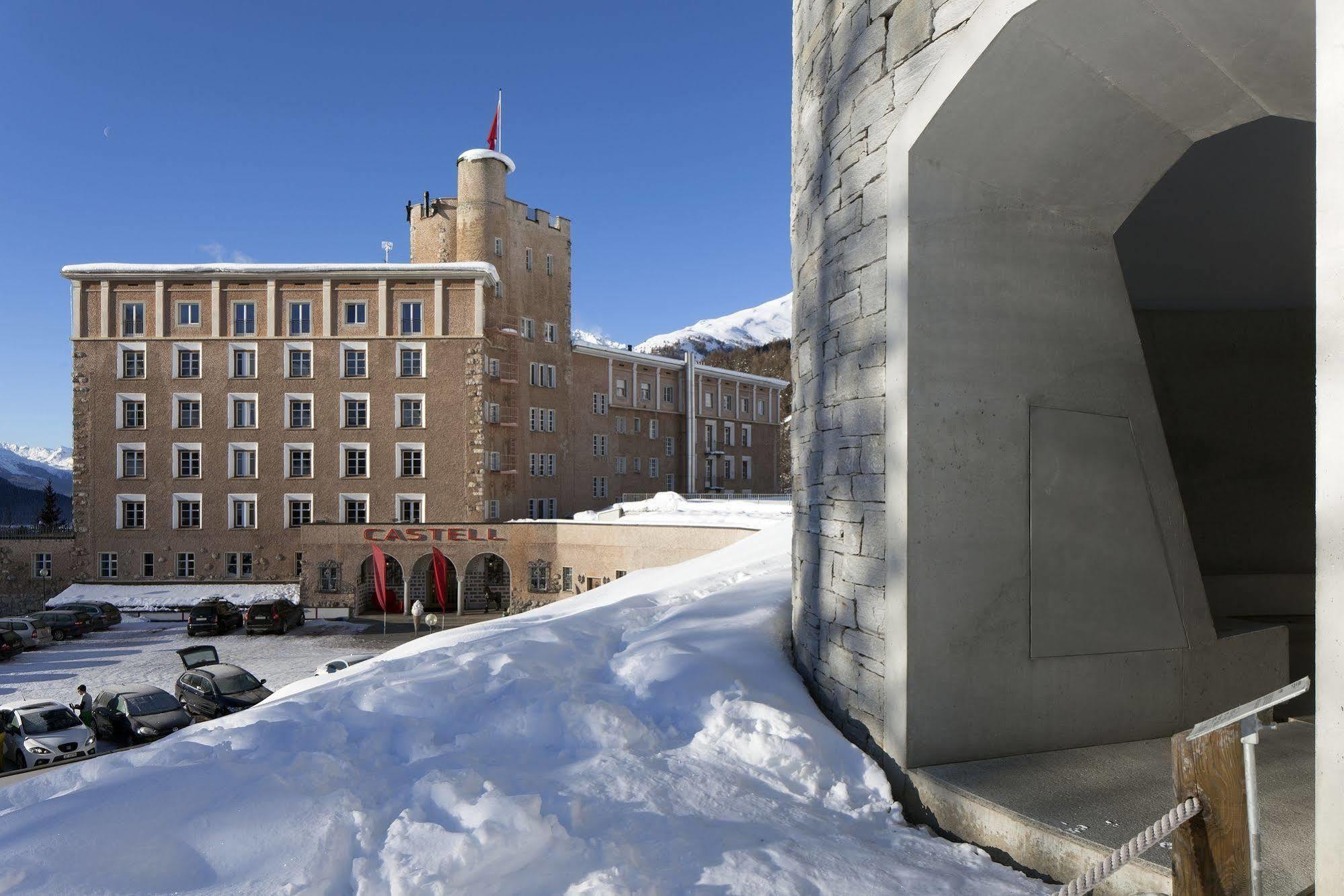 Hotel Castell Zuoz Εξωτερικό φωτογραφία